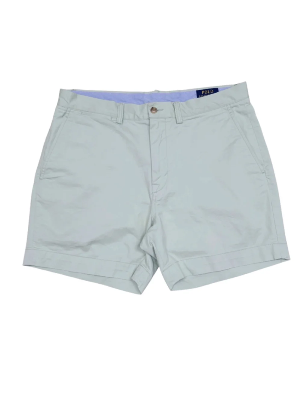 Polo Ralph Lauren Stretch Cotton Twill Chino Green Shorts Men's 33 Inseam 6